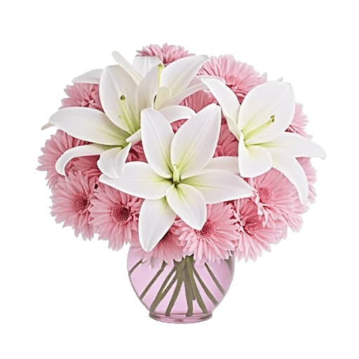 Graceful Lily Display