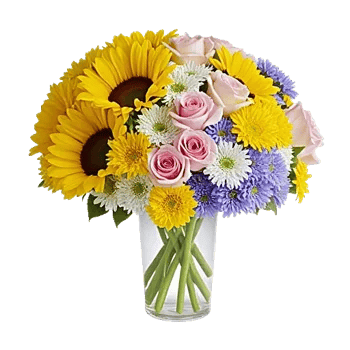 Radiant Bloom Cascade