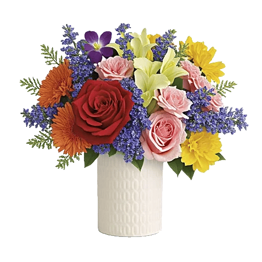 Crimson Blossom Harmony