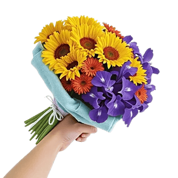 Golden Sunflower Bouquet