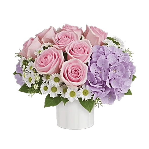 Blush Romantic Centerpiece