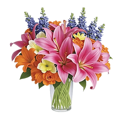 Graceful Lily Display