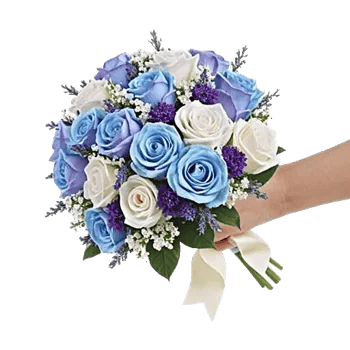 Elegant Blue Roses