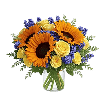 Bright Cheerful Sunflowers