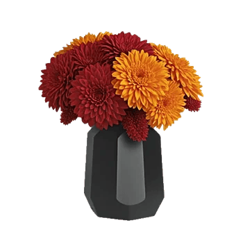 Crimson Blossom Harmony