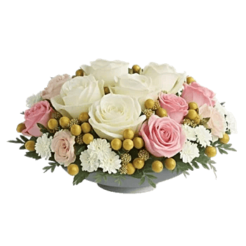 Blush Romantic Centerpiece