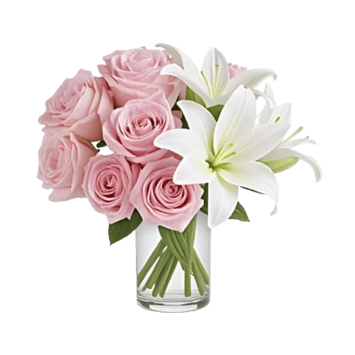 Graceful Lily Display