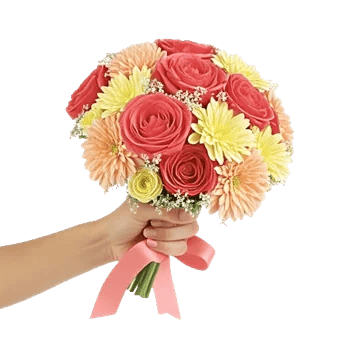 Coral Blossom Harmony