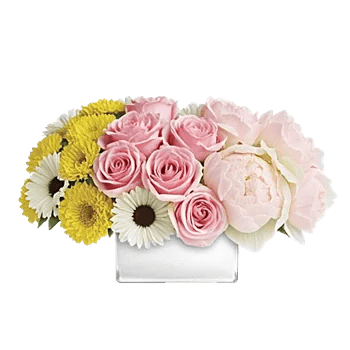 Blush Romantic Centerpiece