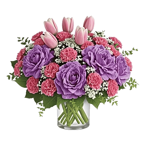 Blush Romantic Centerpiece