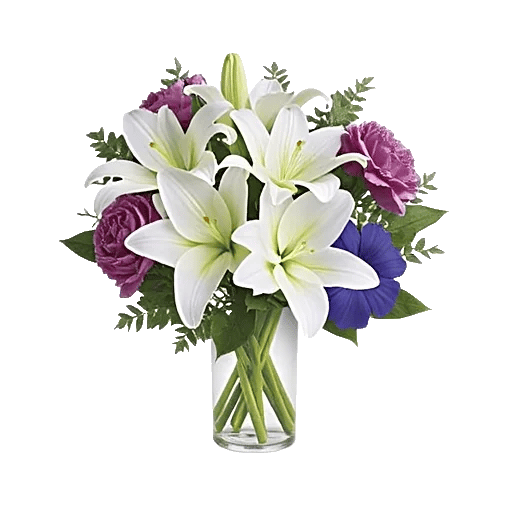 Graceful Lily Display