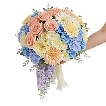 Delicate Petal Cascade