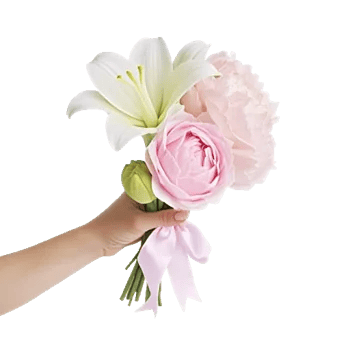 Graceful Lily Display