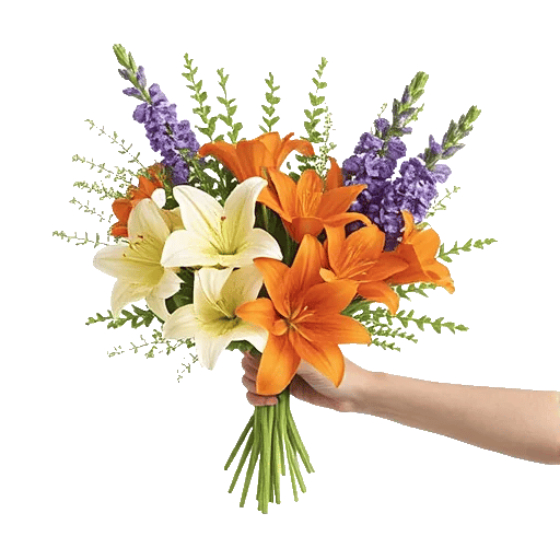 Graceful Lily Display