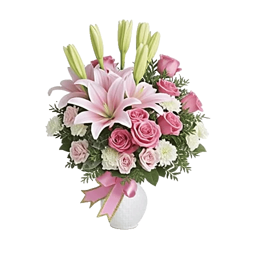 Graceful Lily Display