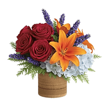 Crimson Blossom Harmony