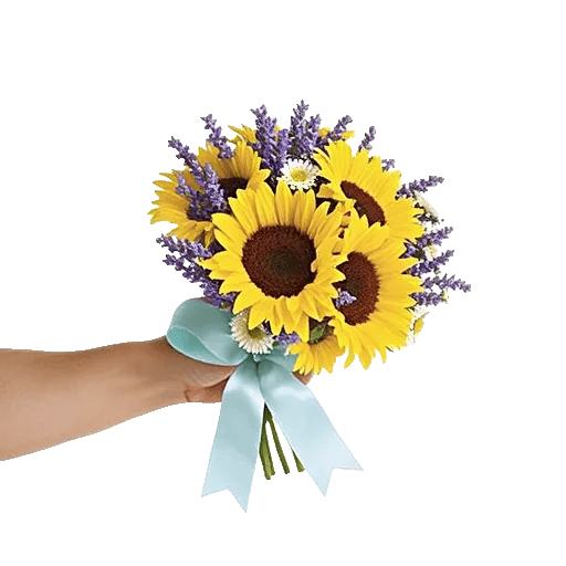 Golden Sunflower Bouquet