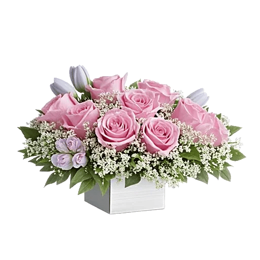 Blush Romantic Centerpiece