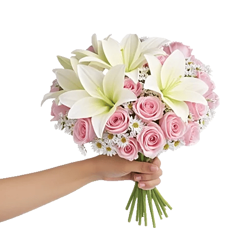Graceful Lily Display