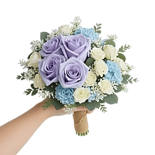 Elegant Blue Roses
