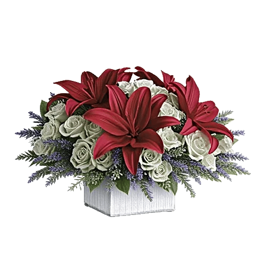 Graceful Lily Display