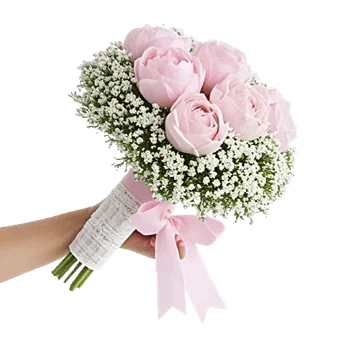 Blushing Peony Charm