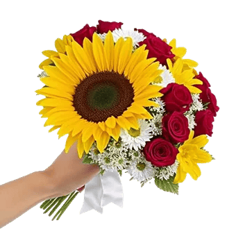 Golden Sunflower Bouquet