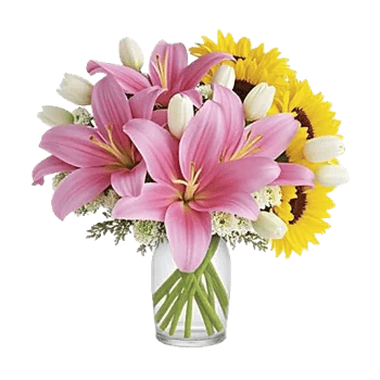 Graceful Lily Display