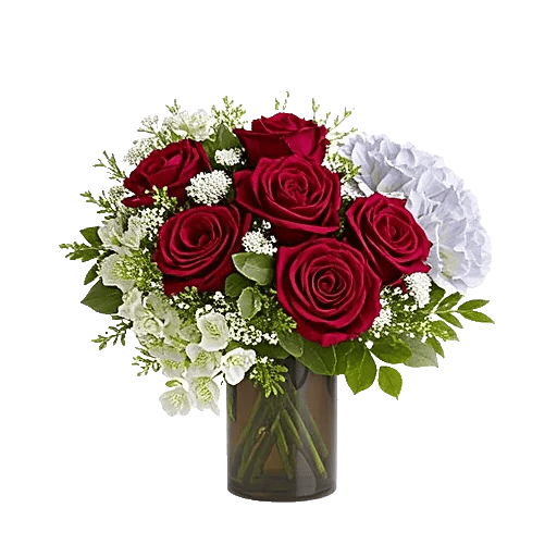 Crimson Blossom Harmony