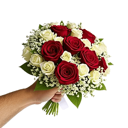Crimson Blossom Harmony