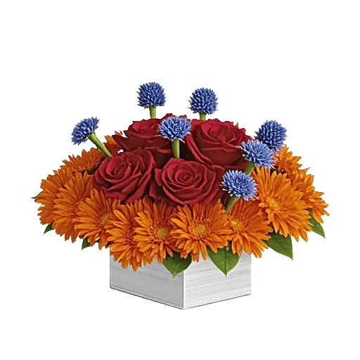 Crimson Blossom Harmony