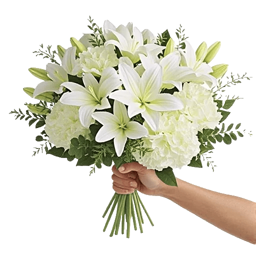 Graceful Lily Display