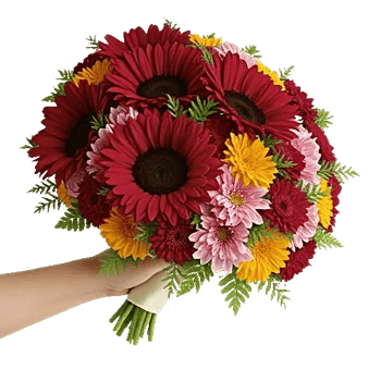 Golden Sunflower Bouquet