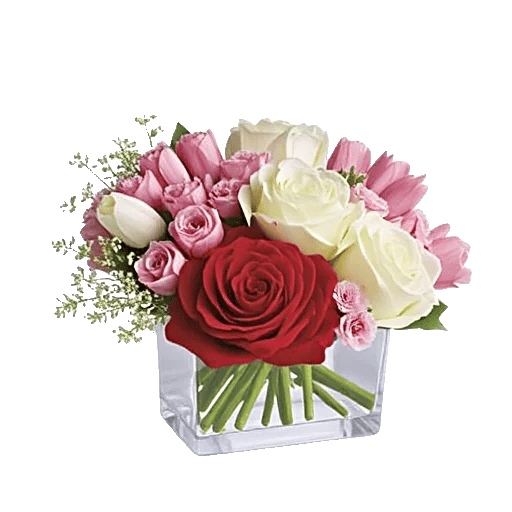 Blush Romantic Centerpiece