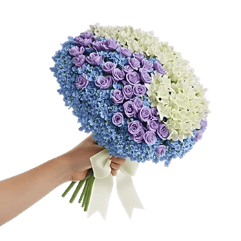 Elegant Blue Roses