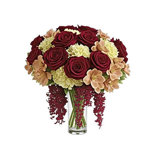 Crimson Blossom Harmony