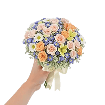 Delicate Petal Cascade
