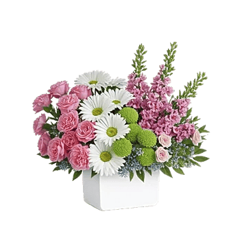 Blush Romantic Centerpiece