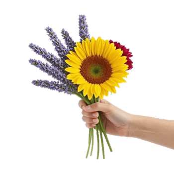 Golden Sunflower Bouquet