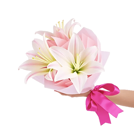 Graceful Lily Display