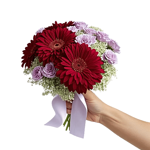 Crimson Blossom Harmony