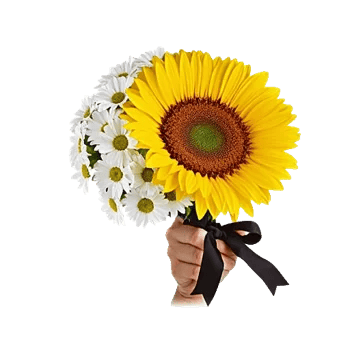 Golden Sunflower Bouquet
