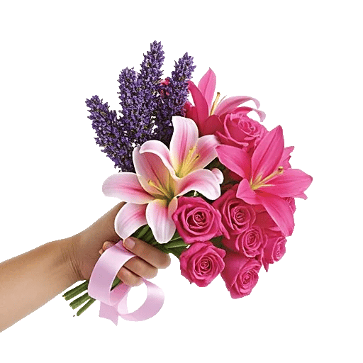 Graceful Lily Display