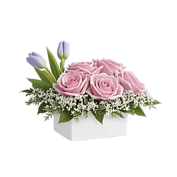 Blush Romantic Centerpiece