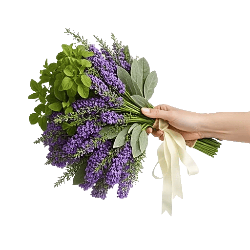 Rosemary Bloom Elegance
