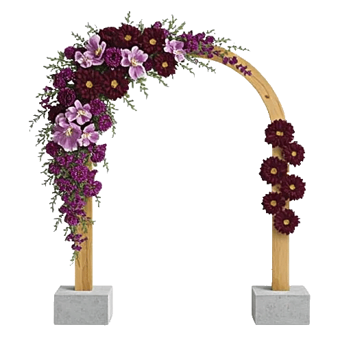 Crimson Blossom Harmony