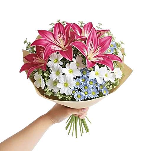 Graceful Lily Display