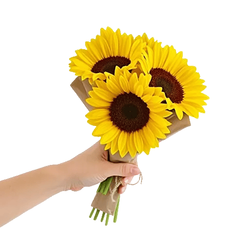 Golden Sunflower Bouquet