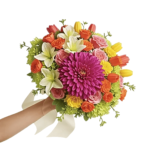 Radiant Bloom Cascade