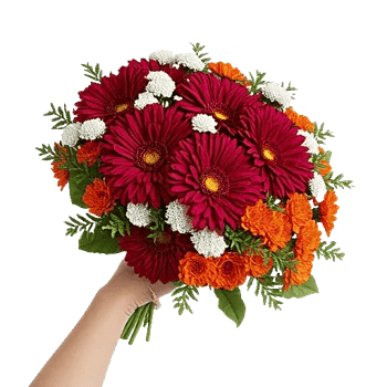 Crimson Blossom Harmony